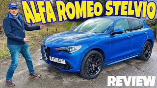 2021 Alfa Romeo Stelvio Veloce 280bhp Review [upl. by Cornell]