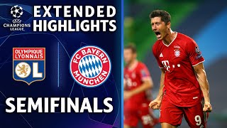 Lyon vs Bayern Munich  Champions League semifinal highlights  UCL on CBS Sports [upl. by Furmark]