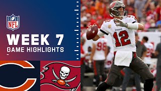 Bears vs Buccaneers Week 7 Highlights  NFL 2021 [upl. by Allicerp]