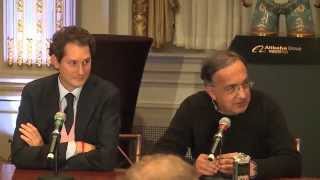 Fiat Chrysler Automobiles NYSE Press Conference [upl. by Intihw288]