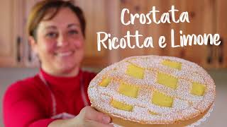 CROSTATA RICOTTA E LIMONE Ricetta Facile  Video Live Versione Corta  Fatto in Casa da Benedetta [upl. by Lazaro]