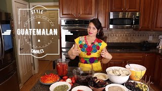 Guatemalan Style Tamales [upl. by Zea603]