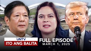 UNTV Ito Ang Balita Weekend Edition  March 1 2025 [upl. by Drislane230]