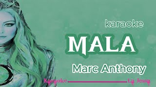 MALA KARAOKE MARC ANTHONY [upl. by Nyllaf]