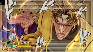 JoJos Bizarre Adventure Eyes Of Heaven  All Unique Dual Heat Attacks NA Version [upl. by Zolner373]