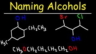 Naming Alcohols  IUPAC Nomenclature [upl. by Ahsilef]