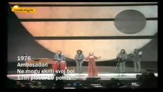 YUGOSLAVIAs History in the Eurovision Song Contest 19611992 [upl. by Fons]