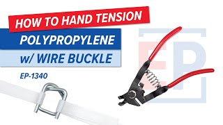 How To Use Poly Buckle Tensioner [upl. by Evelina769]