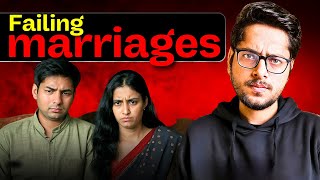 Why Marriages are Failing in India [upl. by Nollat]