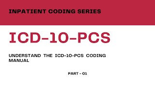 Inpatient Coding Training Series ICD10PCS  Part 01 Understand The ICD 10 PCS Code Book [upl. by Naeloj647]