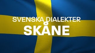 Svenska Dialekter – Skånska – skånsk dialekt Voice To Me [upl. by Lancelle]