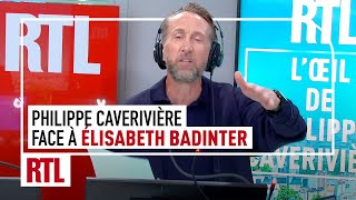 Philippe Caverivière face à Elisabeth Badinter [upl. by Hayidan646]