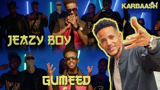 GUMEET amp CUNSURI JEAZY BOY Ft ArimaHeena Reaction Karbaash [upl. by Icken527]