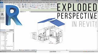 Revit Exploded Perspective  Exploded 3D Diagram [upl. by Mairym]