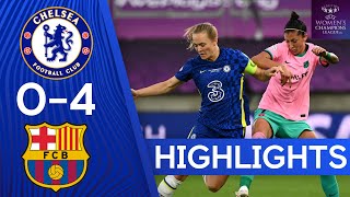 Chelsea 04 Barcelona  UEFA Women’s Champions League Final  Highlights [upl. by Edita121]