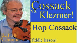 Hop Cossack Ukrainian klezmer fiddle lesson [upl. by Dijam276]