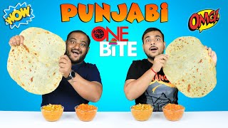 ONE BITE BIG RUMALI ROTI CHALLENGE  Punjabi Food Challenge  Eating Competition  Viwa Food World [upl. by Anelahs59]