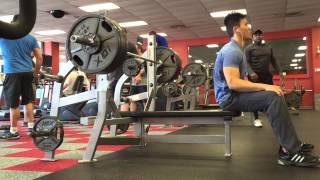 Bench pressing 410lb  154 body weight  HIGHEST BENCH YET [upl. by Rufford]