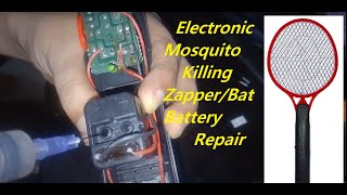 How to repair Reachargeable Battery of Mosquito Zapper or Bug Zapper [upl. by Parris]