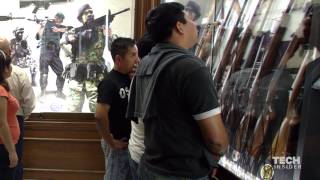 Look Inside Mexicos Only Gun Store [upl. by Nosnorb]