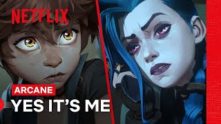 Jinx Meets Isha  Arcane  Netflix Philippines [upl. by Rebbecca]