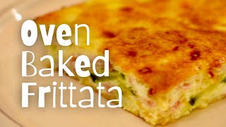 How to Make an Awesome Oven Baked Frittata  Easy Italian Recipes [upl. by Halfon]