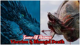 GOT Viserion amp Rhaegal Death Scene  Daenerys Sad Reaction😰Dragon Death Scene😰💔Daenerys Sad Moment [upl. by Darrick24]