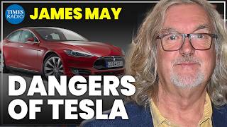 James May Why Musks Teslas are potentially dangerous [upl. by Llerrahs]