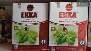 EKKA insecticide ACETAMIPRID 20 Sp [upl. by Lasyrc]