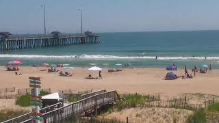 Nags Head NC Beach Webcam Highlights [upl. by Suoivatnod]