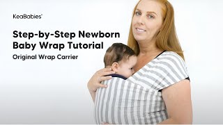 LÍLLÉbaby Carrier Tutorial  Front Inward Facing Fetal Position [upl. by Jamison993]