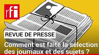 RFI  la fabrique de la revue de presse • RFI [upl. by Kwapong]