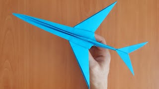 KAĞITTAN UÇAK YAPIMI  Jet  Paper Airplane  Kolay Origami [upl. by Sikorski]