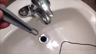 FAST Sink Drain Stopper Repair [upl. by Eniluqaj]