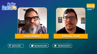 ðŸ”´ Julio Arbizu y Mikhael Page en No Hay Derecho con Glatzer Tuesta 14122023 [upl. by Rebhun]