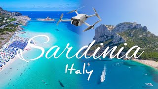 Sardinia Italy 🇮🇹 by Drone 4K [upl. by Penney563]