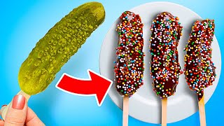 Hungry For Pranks  Cool DIY Food Pranks by 123 GO [upl. by Atteloj910]