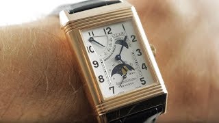 JaegerLeCoultre Reverso Sun Moon Q2752420 JLC Reverso Review [upl. by Ecirum895]