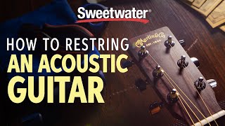 How to Restring an Acoustic Guitar [upl. by Deutsch]