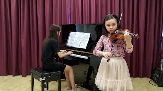 Trinity Grade 8 Violin Exam 20202023  Bachs Allegro [upl. by Casady]