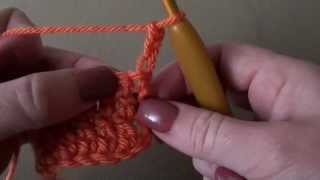 Extended Double Crochet Stitch edc by Crochet Hooks You [upl. by Nois18]