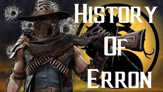 History Of Erron Black Mortal Kombat 11 [upl. by Ardnasac551]