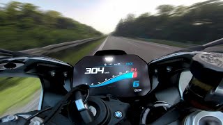 BMW S1000RR  ACCELERATION 🔥 0300 KMH  PURE SOUND [upl. by Assiar537]