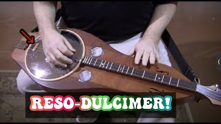 Folkcraft® Instruments Resonator Dulcimer  All Mahogany  Super Fun [upl. by Alice]