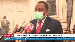 Consolidation des relations CongoAngola [upl. by Adahs197]