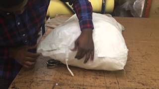 How to Restuff A Back Cushion  Replacement Cushions [upl. by Naam]