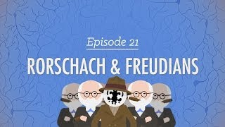 Rorschach and Freudians Crash Course Psychology 21 [upl. by Ahser]