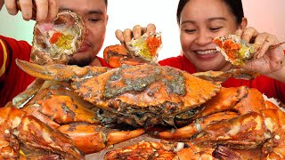 INDOOR COOKING  SEAFOODS in CAJUN SAUCE  Filipino Food Mukbang  Mukbang Philippines [upl. by Ringe]