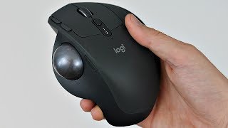 Best Ergonomic Mouse Logitech MX ERGO Overview [upl. by Ingham489]