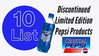 DiscontinuedLimited Edition Pepsi Flavors [upl. by Noerb]